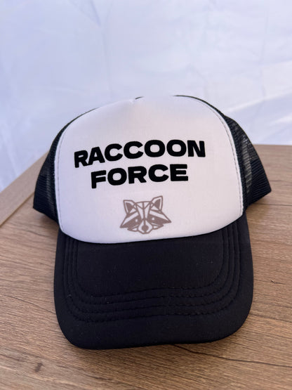 Raccoon Force kids Hat