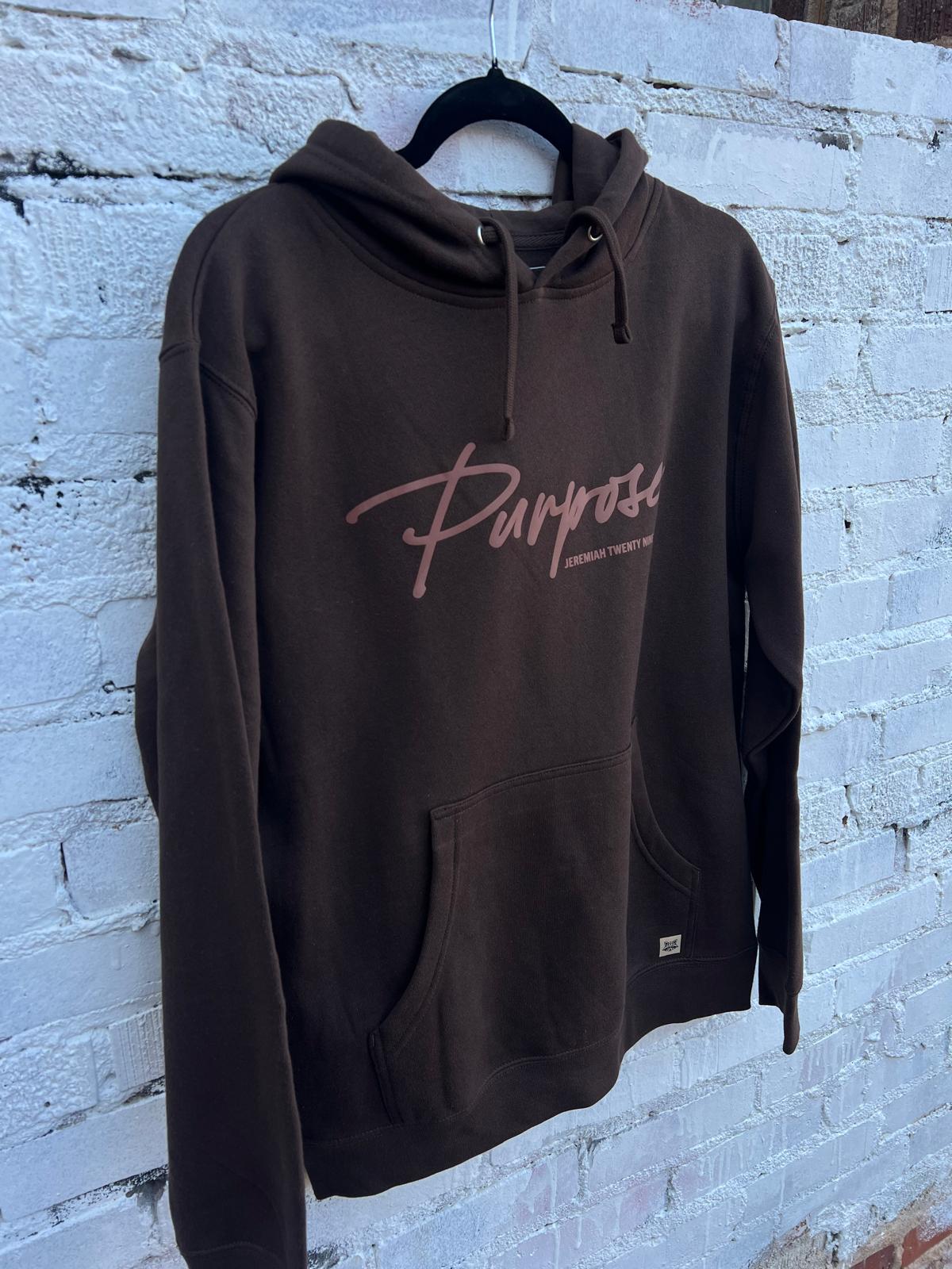 Purpose Brown HR Hoodie